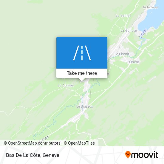 Bas De La Côte map