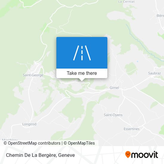Chemin De La Bergère map