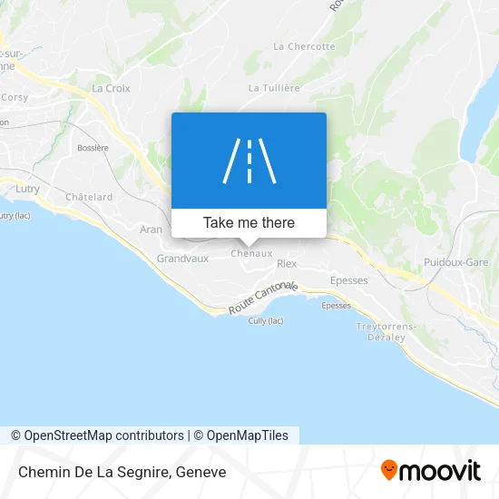 Chemin De La Segnire map