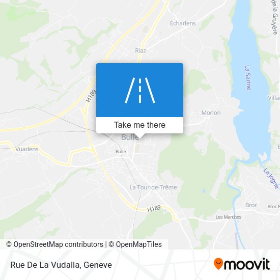 Rue De La Vudalla map