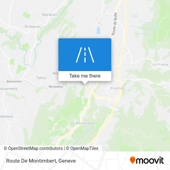 Route De Montimbert map