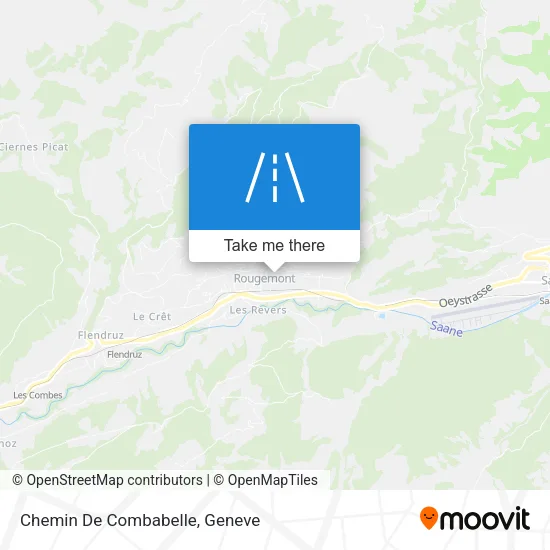Chemin De Combabelle map