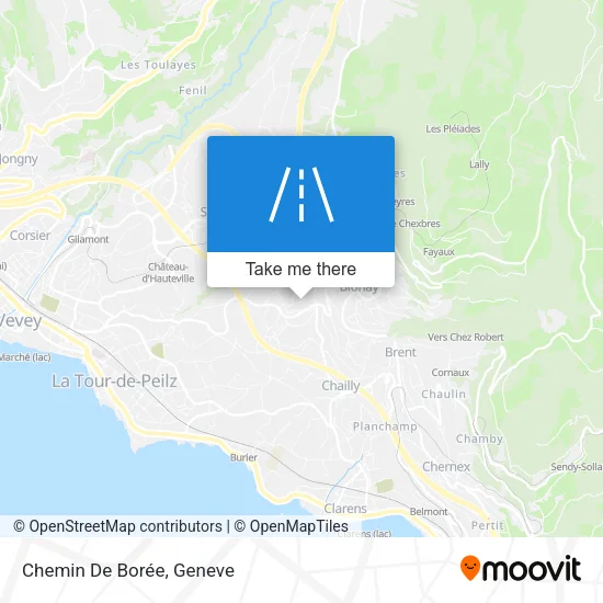 Chemin De Borée map