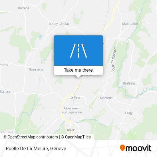 Ruelle De La Mellire map