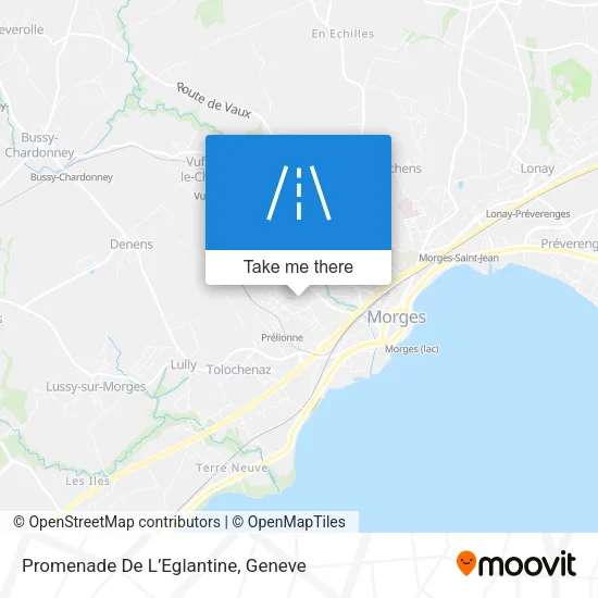 Promenade De L’Eglantine map