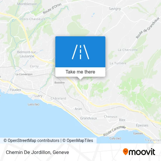 Chemin De Jordillon map