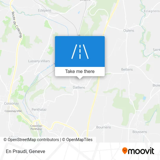 En Praudi map