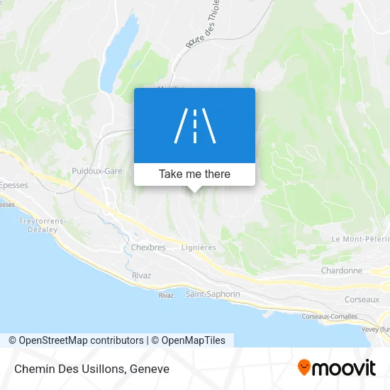 Chemin Des Usillons map