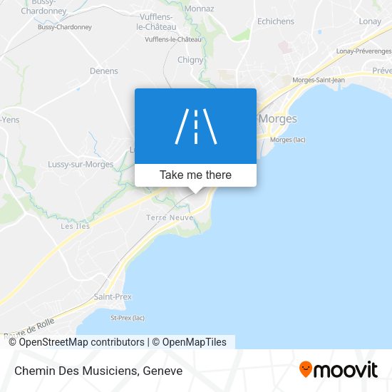 Chemin Des Musiciens map