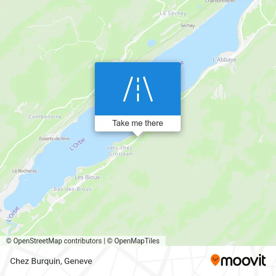 Chez Burquin map