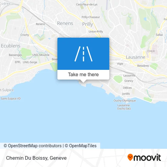 Chemin Du Boissy map