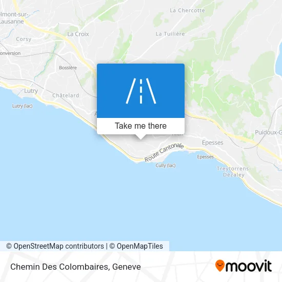 Chemin Des Colombaires map