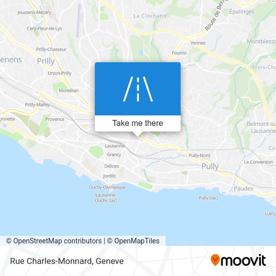 Rue Charles-Monnard map