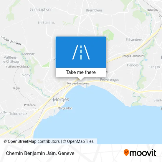 Chemin Benjamin Jaïn map