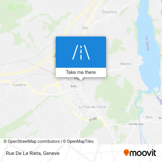 Rue De La Rieta map