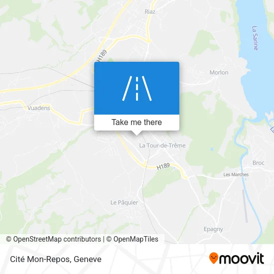 Cité Mon-Repos map