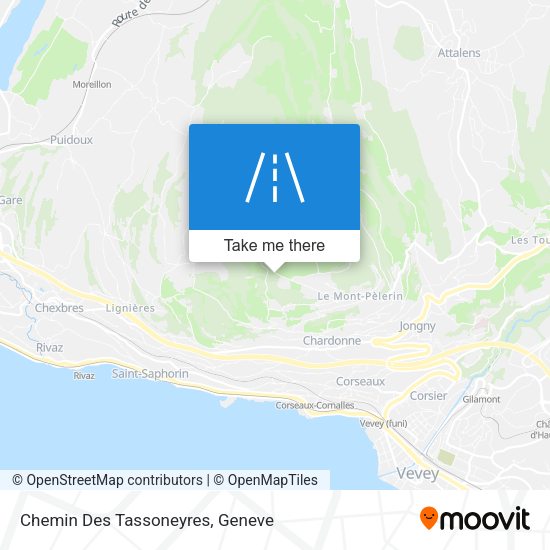Chemin Des Tassoneyres map