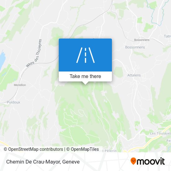 Chemin De Crau-Mayor map
