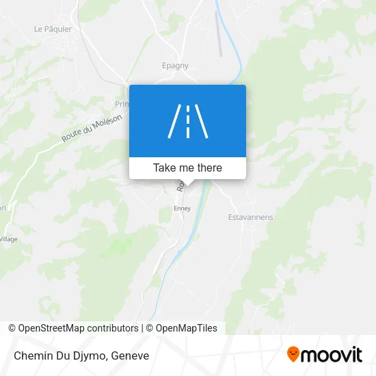 Chemin Du Djymo map