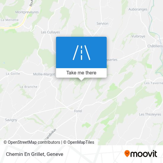 Chemin En Grillet map