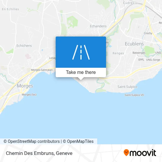 Chemin Des Embruns map