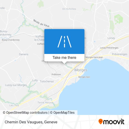 Chemin Des Vaugues map