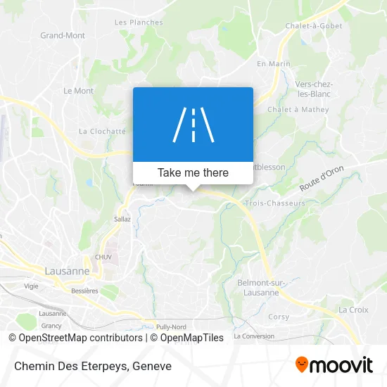 Chemin Des Eterpeys map