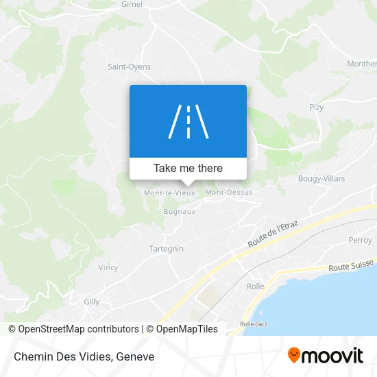 Chemin Des Vidies map