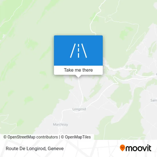 Route De Longirod plan
