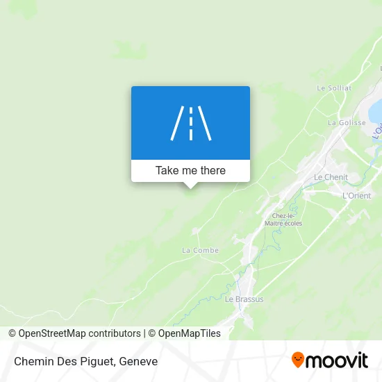 Chemin Des Piguet map