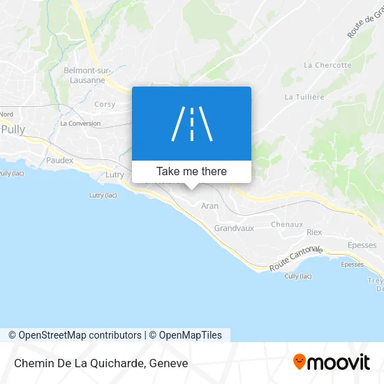 Chemin De La Quicharde map