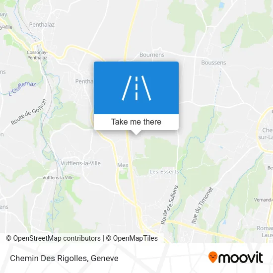 Chemin Des Rigolles map