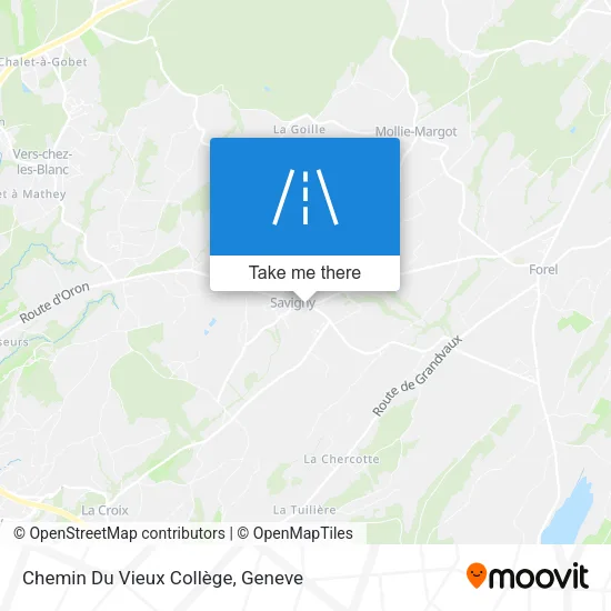 Chemin Du Vieux Collège map