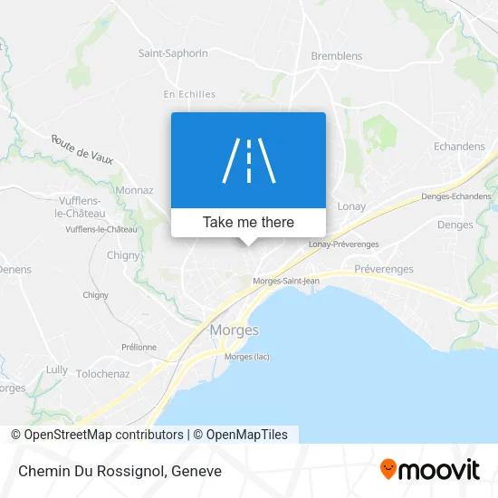 Chemin Du Rossignol map
