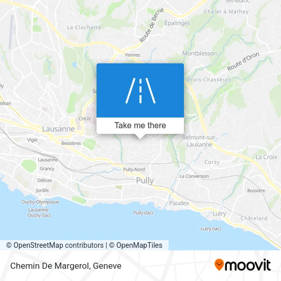 Chemin De Margerol map