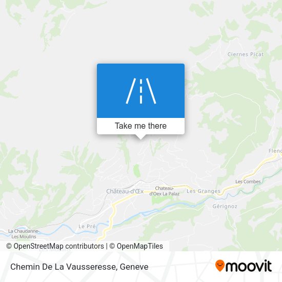 Chemin De La Vausseresse map