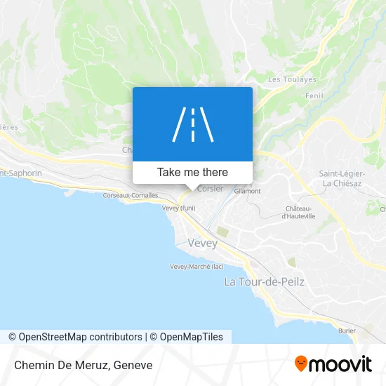 Chemin De Meruz map