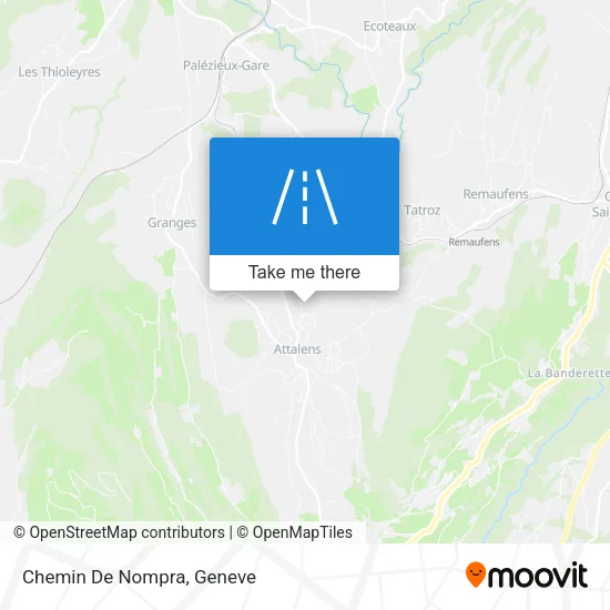 Chemin De Nompra map