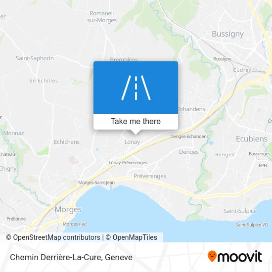 Chemin Derrière-La-Cure map