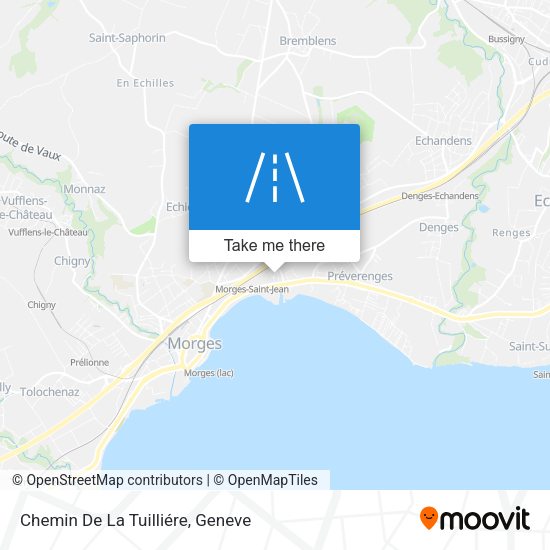 Chemin De La Tuilliére map