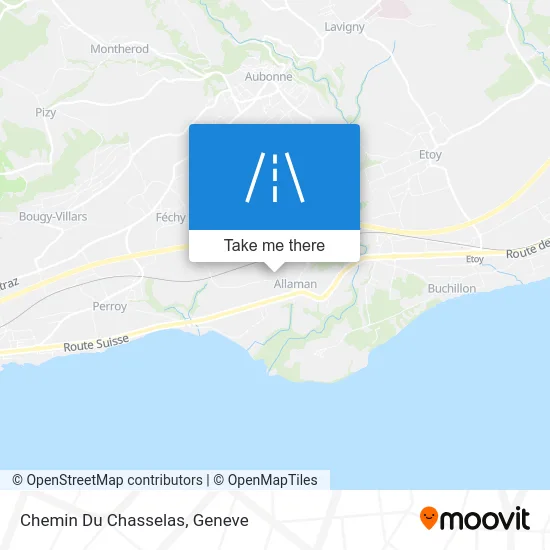 Chemin Du Chasselas map