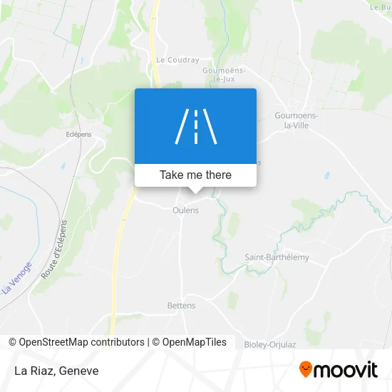 La Riaz map
