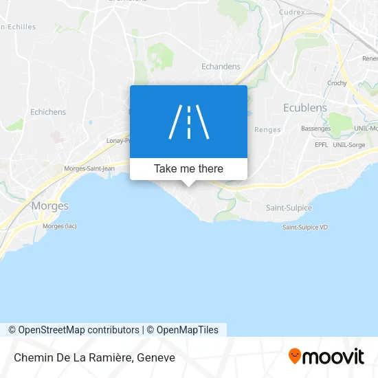 Chemin De La Ramière map