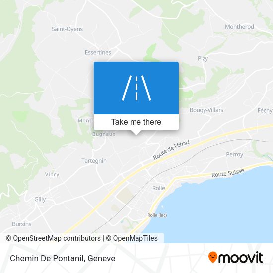 Chemin De Pontanil map