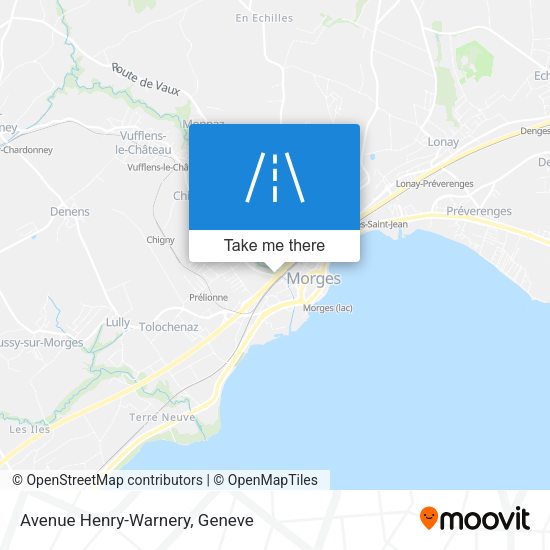 Avenue Henry-Warnery map