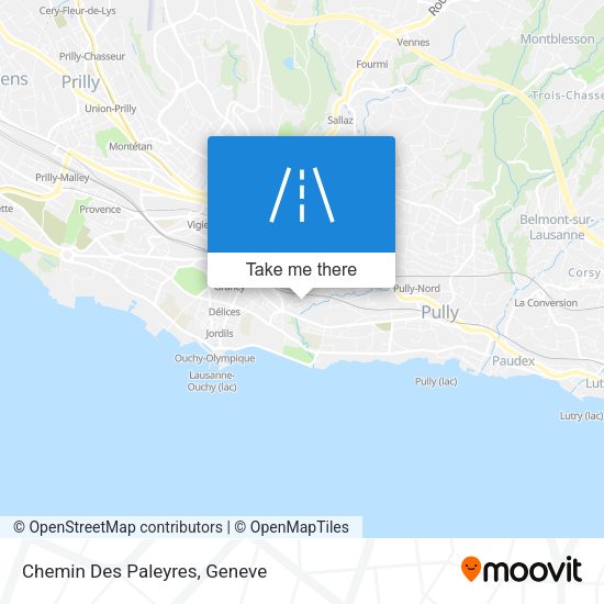 Chemin Des Paleyres map