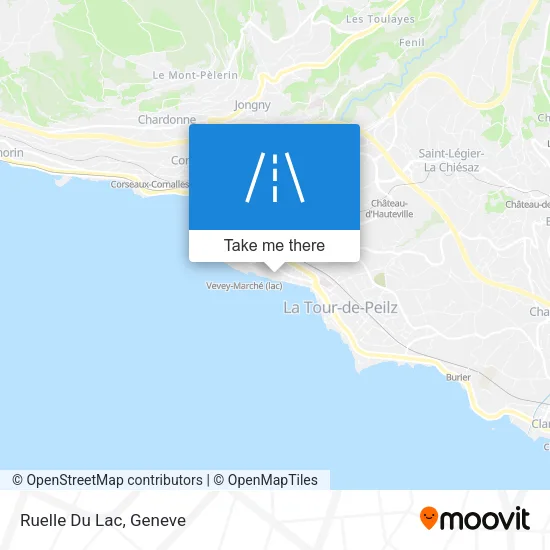 Ruelle Du Lac map
