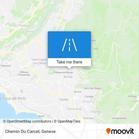 Chemin Du Carcet map