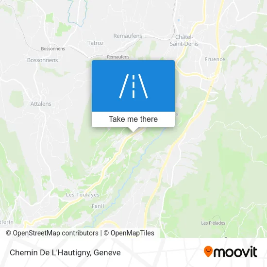 Chemin De L'Hautigny map