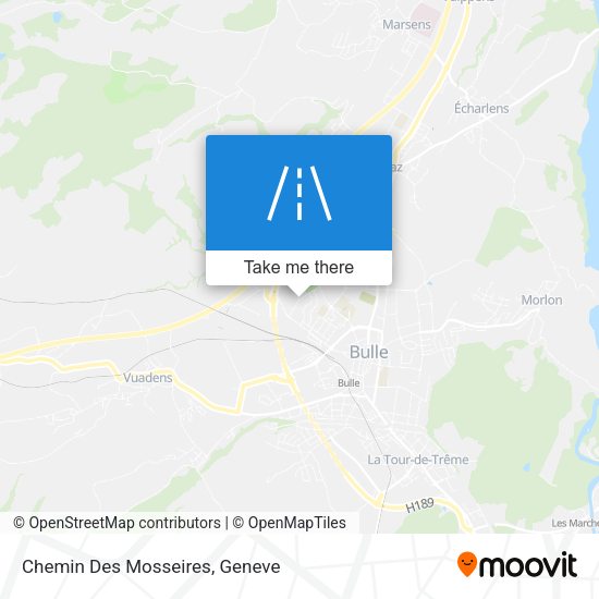 Chemin Des Mosseires map
